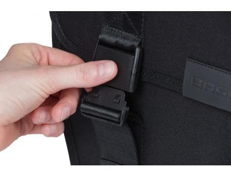 Basil Sacoche Double Tour MIK 28L Noire