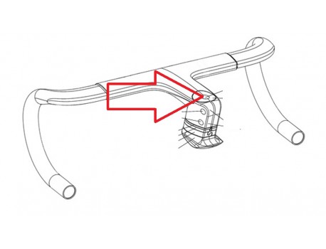 Ridley Top cap plug - Integrated aero HBR