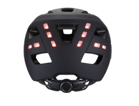 BBB BHE-162 Casque District LED Noir Matt M/L 54-60cm