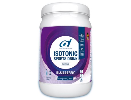 6D Isotonic Sports Drink BLUEBERRY 1,4kg