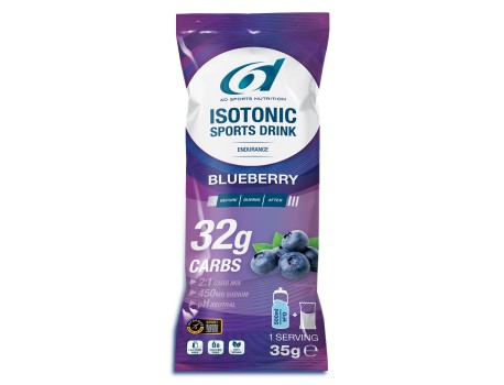 6D Isotonic Sports Drink BLUEBERRY 35gr