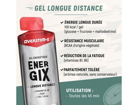 Overstim's Gel ENERGIX Citron
