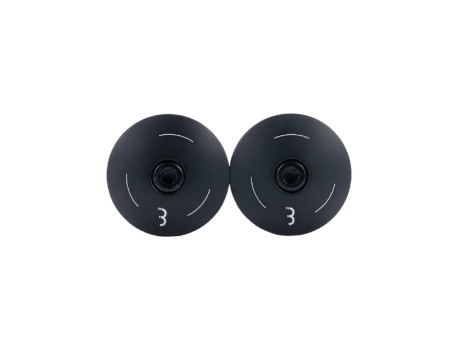 BBB BHT-97 ScrewOn Alu noir - Bouchon de guidoline