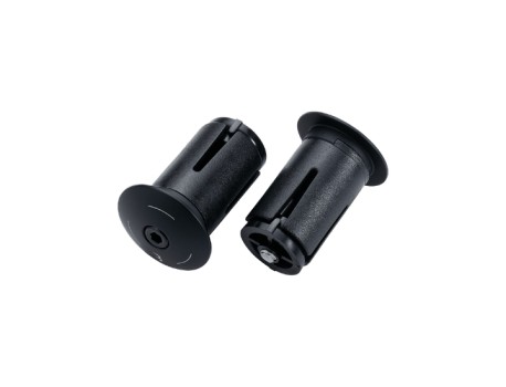 BBB BHT-97 ScrewOn Alu noir - Bouchon de guidoline