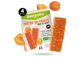 Overstim's Pâte de Fruits BIO Abricot (4 Barres)