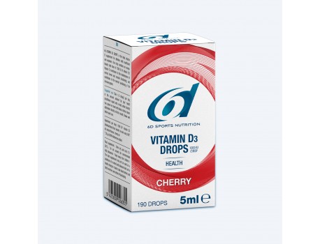 6D Vitamin D3 Drops Cherry 5ml