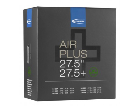 Schwalbe Chambre à air AV21+AP 27.5''/27.5''+ Valve Schrader
