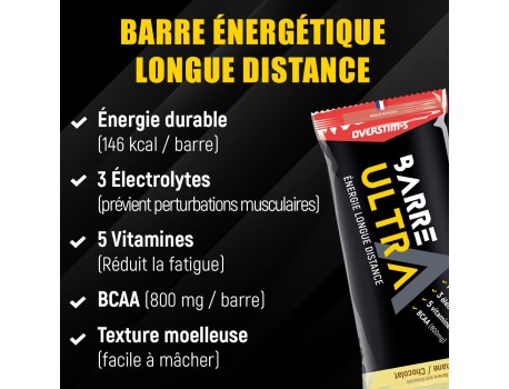 Overstim's BARRE ULTRA Banane-Chocolat