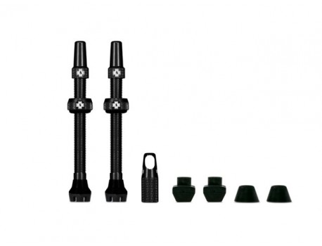 Muc-Off Paire Valves Tubeless 80mm Noir