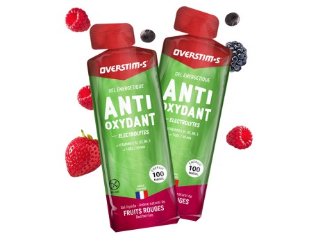 Overstim's Gel Antioxydant Fruits Rouge 34gr.