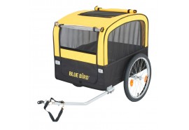 Remorque pour CHIEN Blue Bird Jaune et Noire