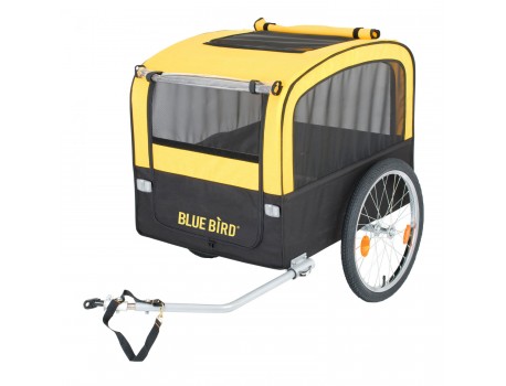 Remorque pour CHIEN Blue Bird Jaune et Noire