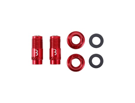 BBB BTI-165 CoreCap Valve Caps RED