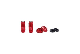 BBB BTI-165 CoreCap Valve Caps RED