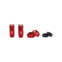 BBB BTI-165 CoreCap Valve Caps RED