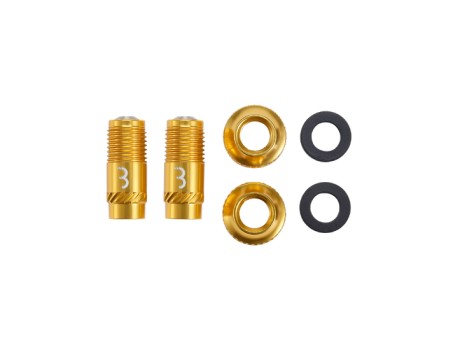 BBB BTI-165 CoreCap Valve Caps GOLD