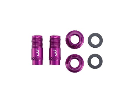 BBB BTI-165 CoreCap Valve Caps PURPLE