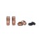 BBB BTI-165 CoreCap Valve Caps COPPER