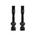 BBB BTI-166 AL Paire de Valve CoreCap 80mm BLACK
