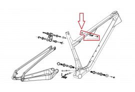 KTM BEARING FRONT SHOCKMOUNT/FRAME FOR NEW SCARP