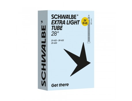 Schwalbe Chambre à air 28" SV15-EL Extra Light 80mm