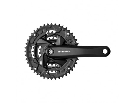 SHIMANO Pédalier FC-M371 9 vitesse 175mm 44-32-22T Noir