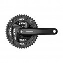 SHIMANO Pédalier FC-M371 9 vitesse 175mm 44-32-22T Noir