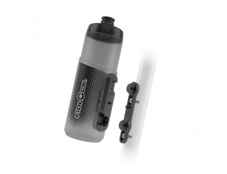 Fidlock Twist Bottle 600 + Bike base Transparent-Black
