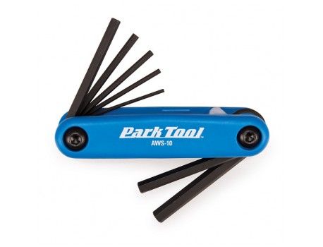 ParkTool Kits Clés Hexa AWS10C Pliables 1.5,2,2.5,3,4,6mm