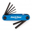 ParkTool Kits Clés Hexa AWS10C Pliables 1.5,2,2.5,3,4,6mm