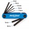 ParkTool Kits Clés Hexa AWS10C Pliables 1.5,2,2.5,3,4,6mm