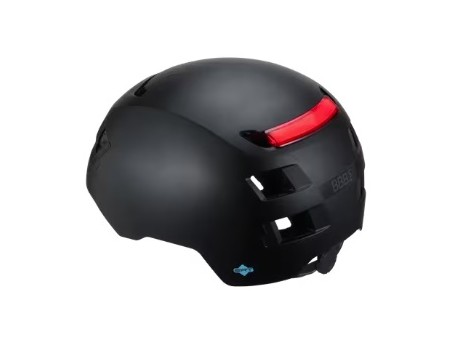 BBB BHE-185 Casque BACKSTREET LED ERT "MATT BLACK"