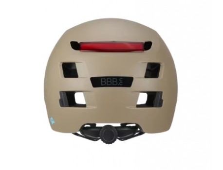 BBB BHE-185 Casque BACKSTREET LED ERT "MATT CAMEL"