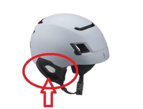 BBB BHE-185C  Protège Oreille pour casque Backstreet Led ERT