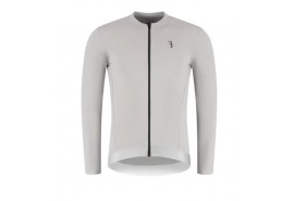 BBB BBW-501 Gris Brouillard Transition Manche Longue Maillot de Cyclisme Unisexe