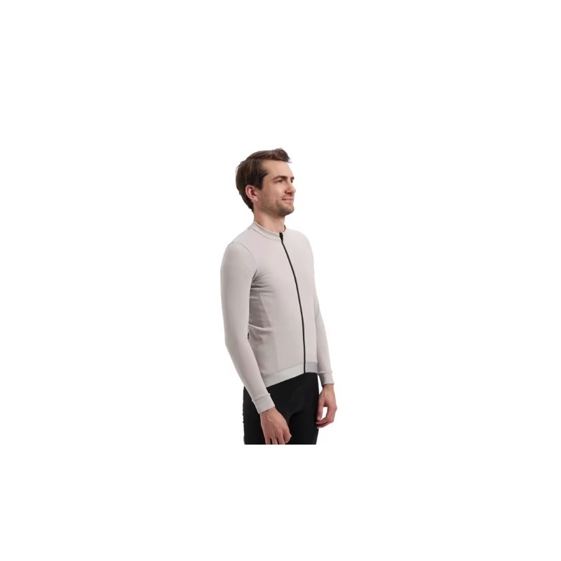 BBB BBW-501 Gris Brouillard Transition Manche Longue Maillot de Cyclisme Unisexe