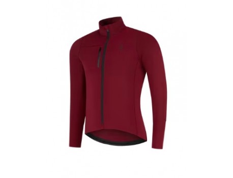 BBB BBW-458 ColdGuard Rouge Foncé Veste de Cyclisme d'Hiver Unisexe