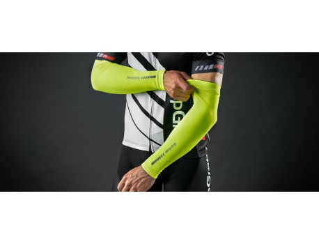 Manchette GripGrap Arm Warmers Classic HI-VIS
