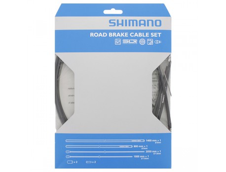 Kit De Freins Câbles Et Gaines Route Shimano Reaction Ashima - Avec Gaines Inox/fibre - Neuf