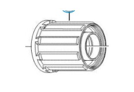 Shimano Corps De Cassette FH-RM66