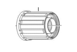 Shimano Corps de cassette FH-RM66