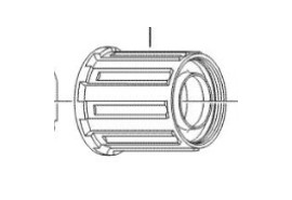 Shimano Corps De Cassette FH-M570 / FH-M540