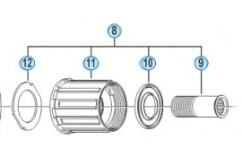 Shimano Corps De Cassette FH-M595