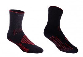 BBB Chaussette Firfeet BSO-16 Noir/Rouge