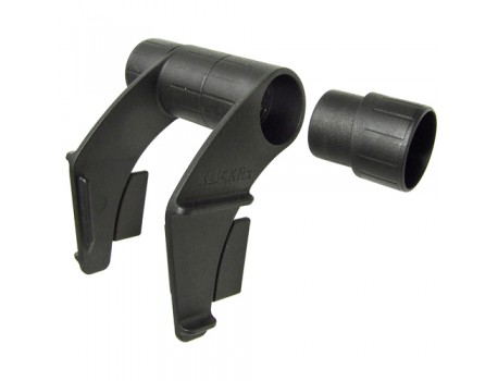 Cycle Tech Panier luxe metal noir + support