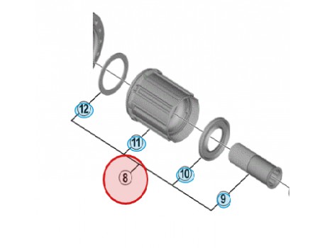 Shimano Corps De Cassette FH-M665